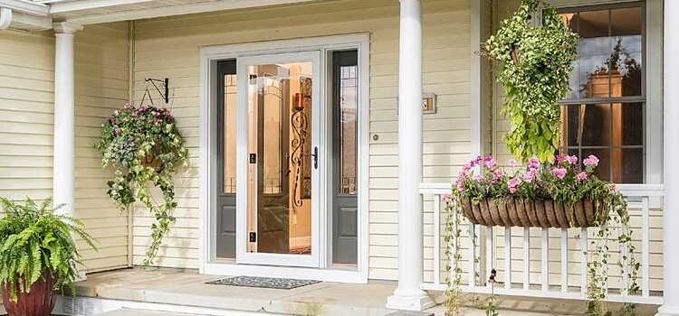 screen door installation in Chino