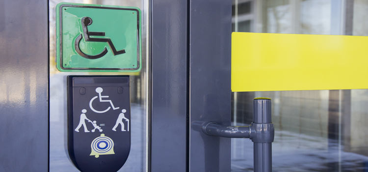 automatic handicap door opener in Chino